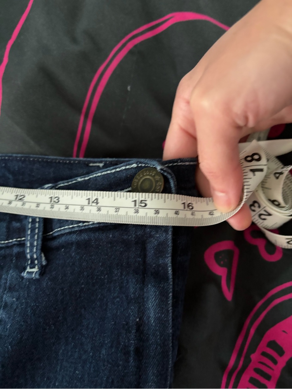 Collectif denim jeans small S UK 10 skinny jean - Picture 5 of 10